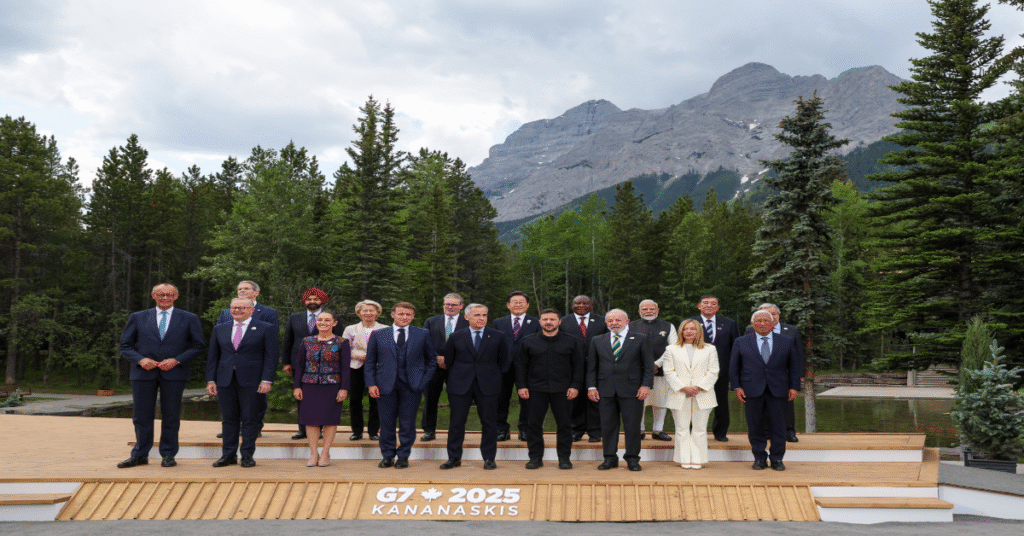 G7 summit 2025: कनाडा में हो रहे G-7 शिखर सम्मेलन की तस्वीर
